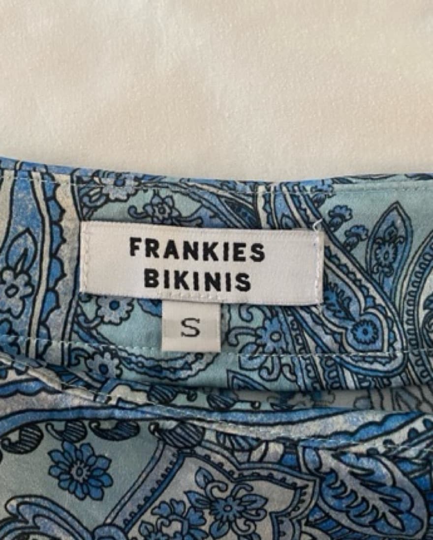 Frankies bikinis Silk Mini Skirt - Image 2