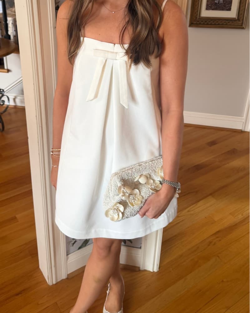 White Mini Dress  - Image 1