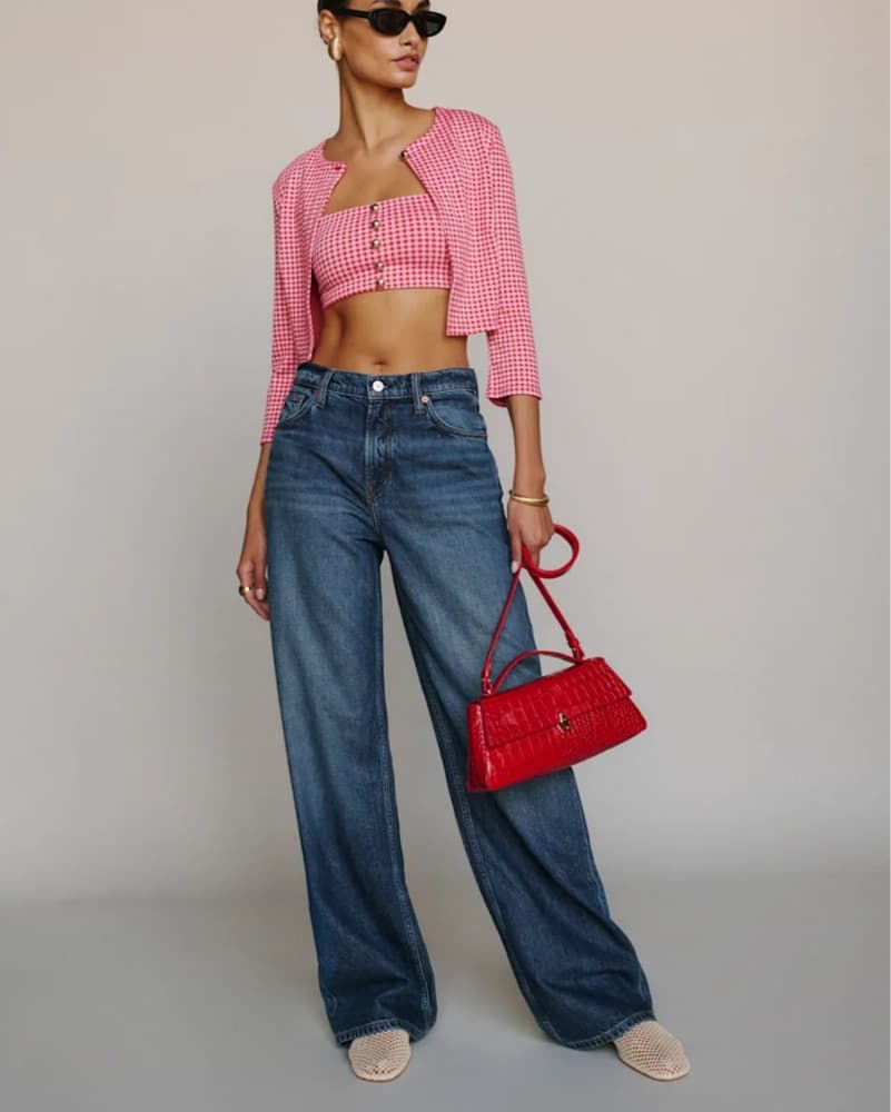Reformation Palmer lived in baggy jean - Image 3