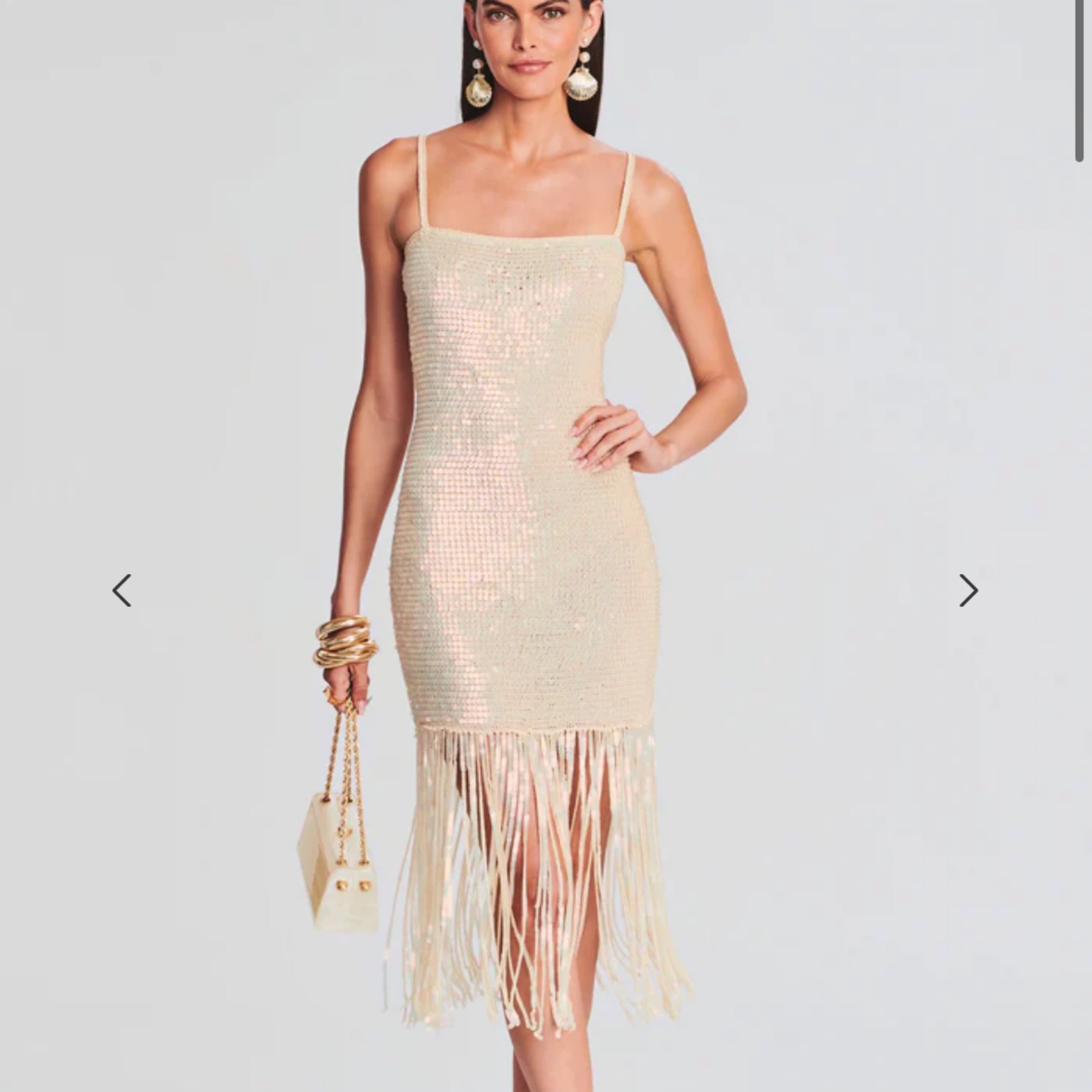Retrofete Fringe Dress - Image 1