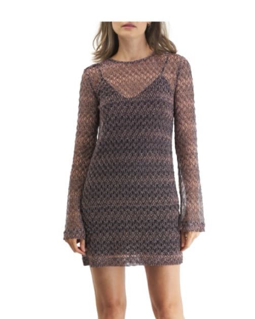 Missoni Lamé Mini Dress - Image 6