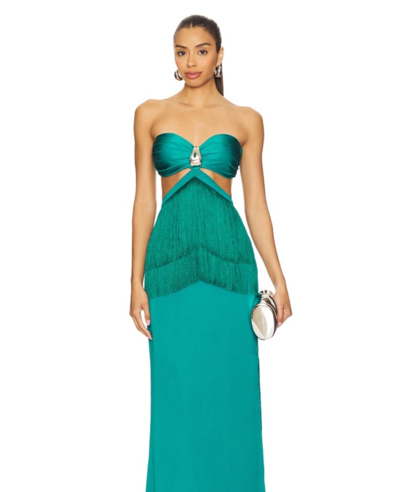 NEW Teal Baobab Beachy Maxi Dress - Image 1