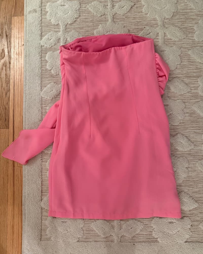 Superdown Strapless Mini Dress - Image 4