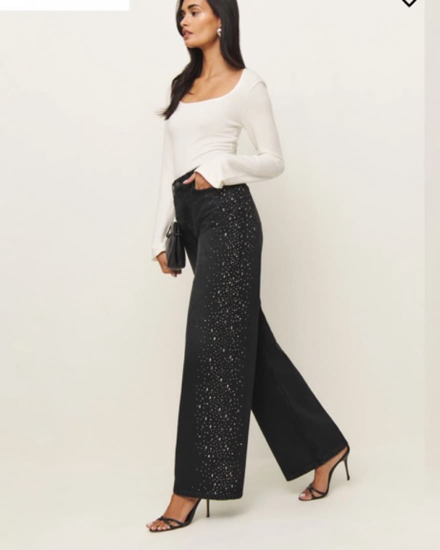 Reformation Vana Sparkle Jeans - Image 1