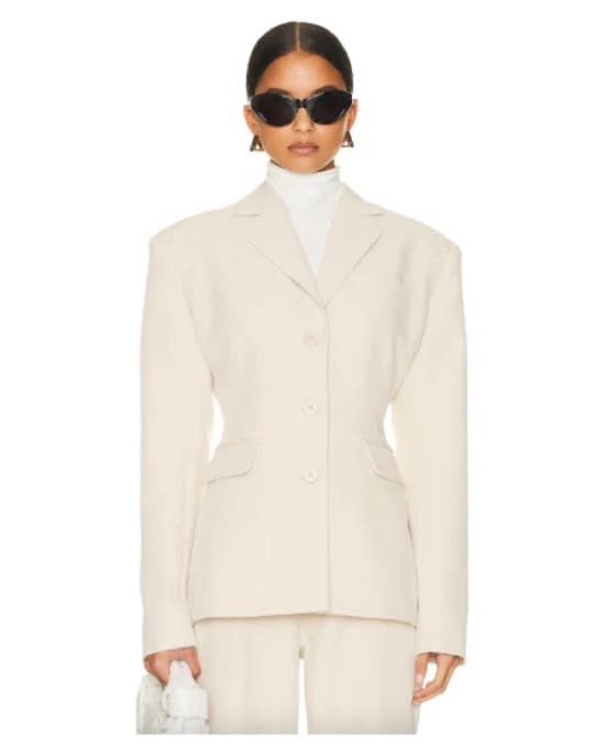 Helsa Recycled Twill S Curve Jacket  - Image 2