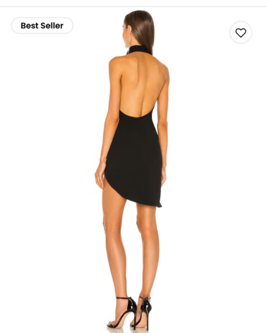 Amanda Uprichard Samba Dress In Black - Image 2