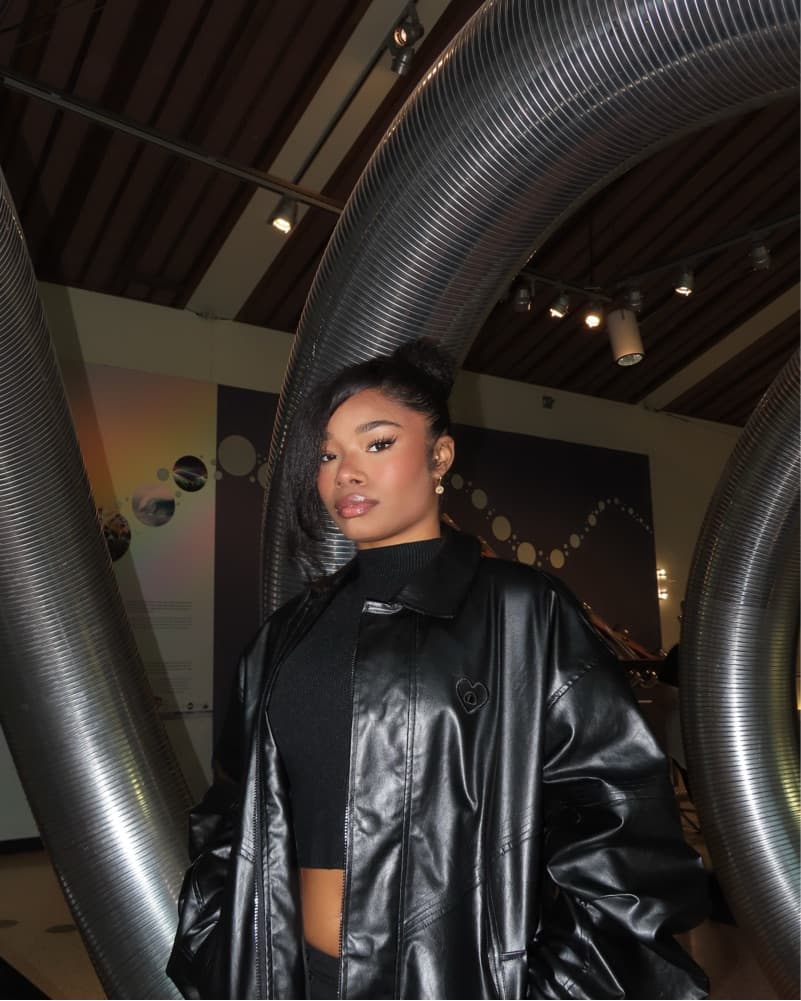 Black Leather Jacket - Image 6