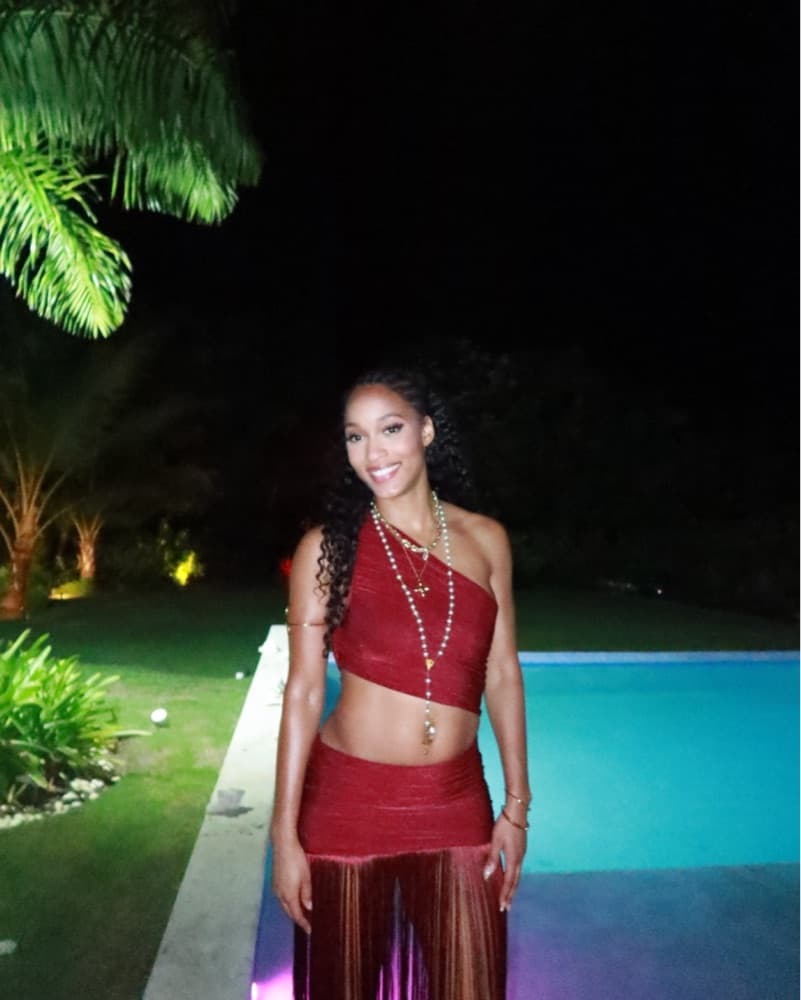 Red Fringe Dress - Image 3