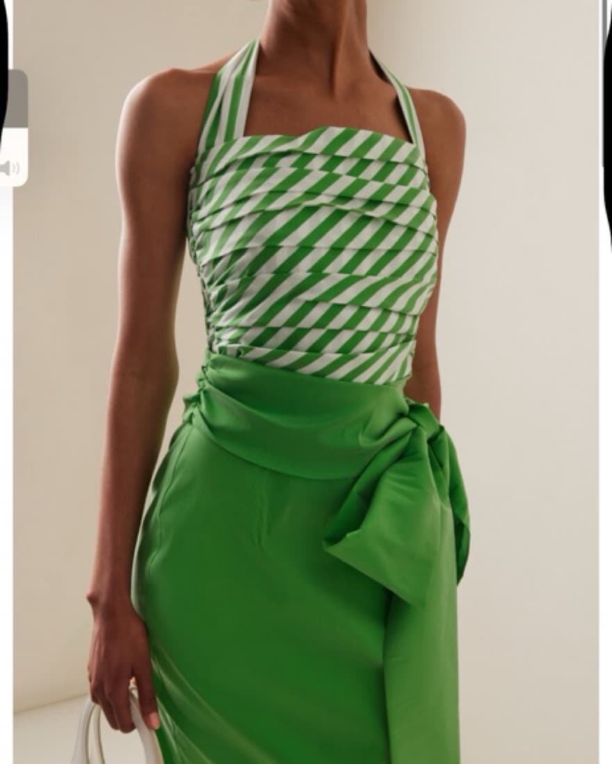 Bernadette Green Top Size 4 - Image 1