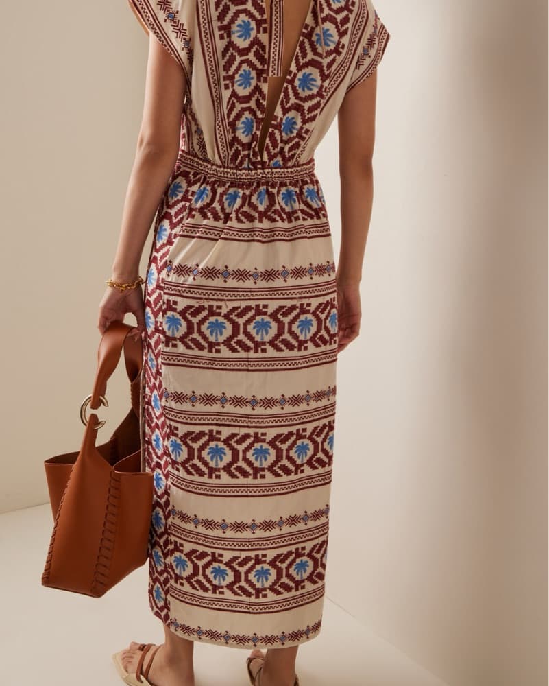 Johanna Ortiz Abasca Embroidered Midi  - Image 2