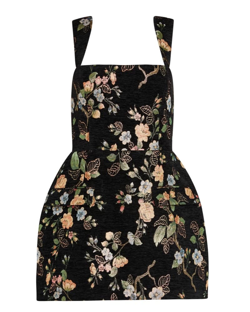 Amanda Uprichard Bethany Romper In Tapes - Image 5