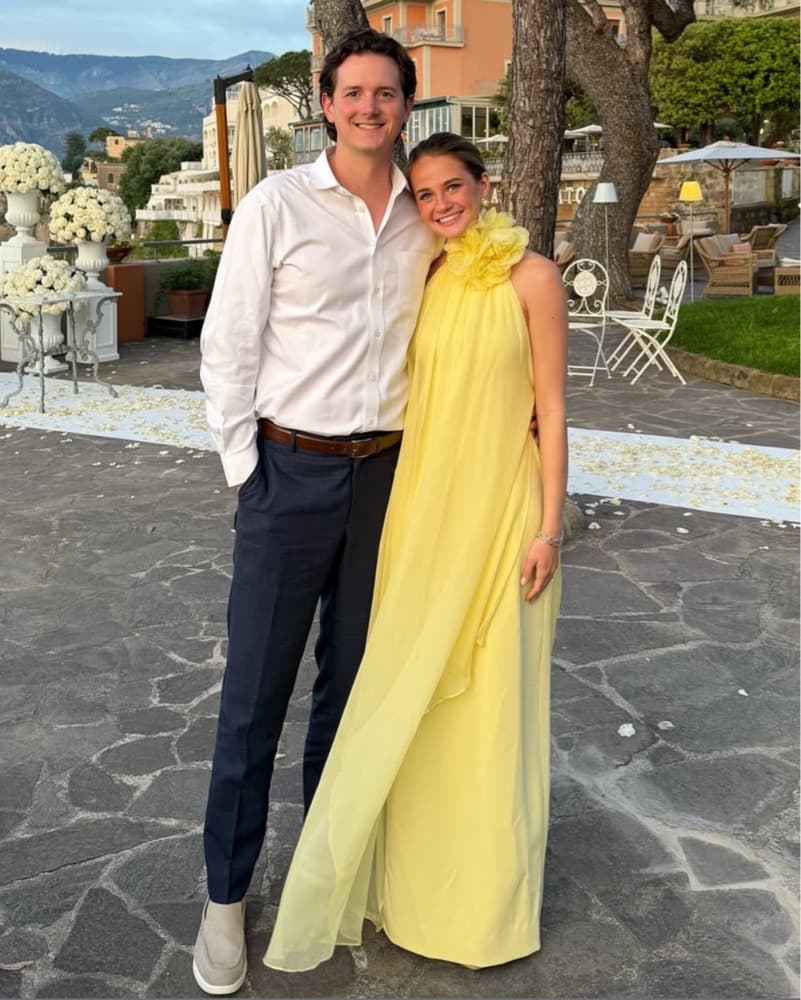 Yellow Flower Halter Maxi Dress - Image 6