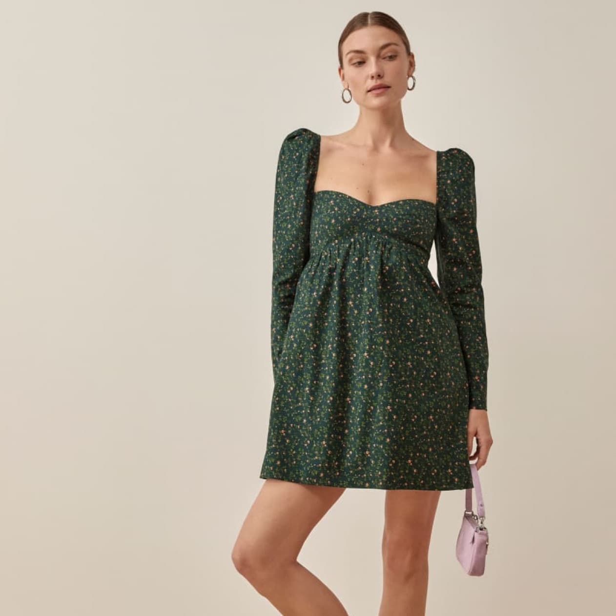 Reformation Green Dress  - Image 2