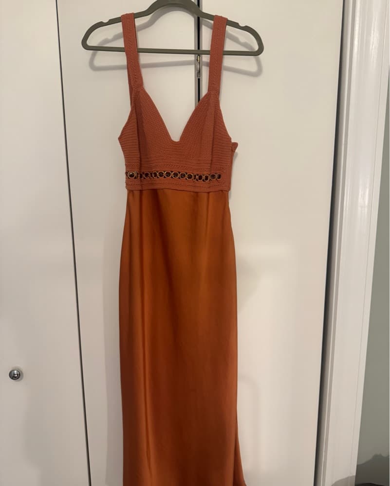 A.L.C Crochet Midi Dress - Image 2