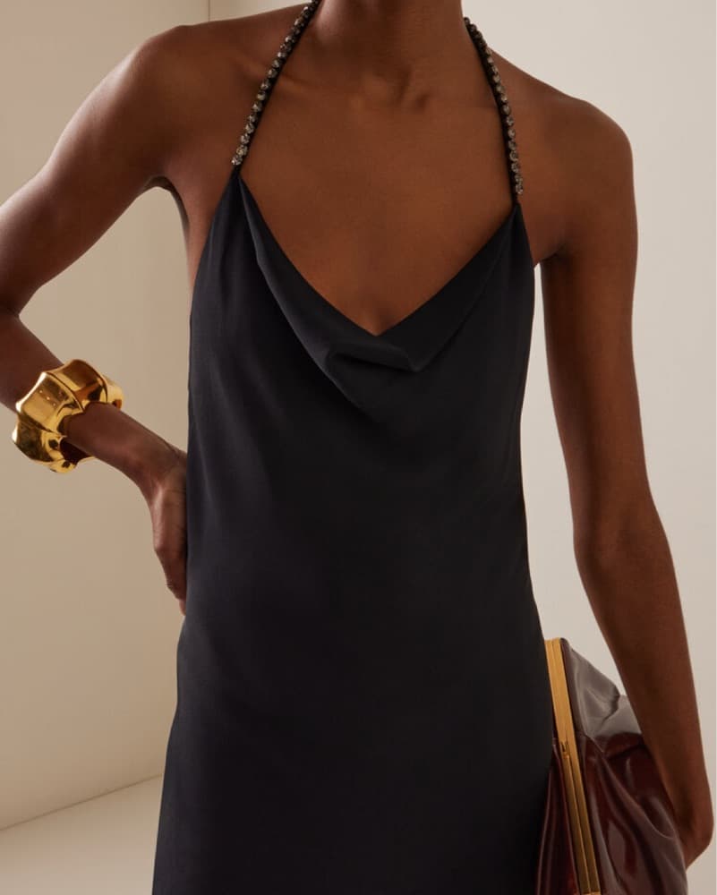 Stella McCartney Crystal Satin Gown - Image 3