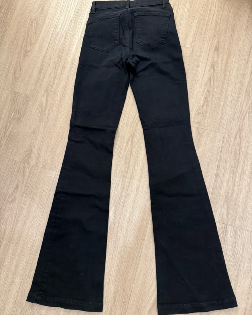 J Brand Black Maria Flare Pants - Image 3