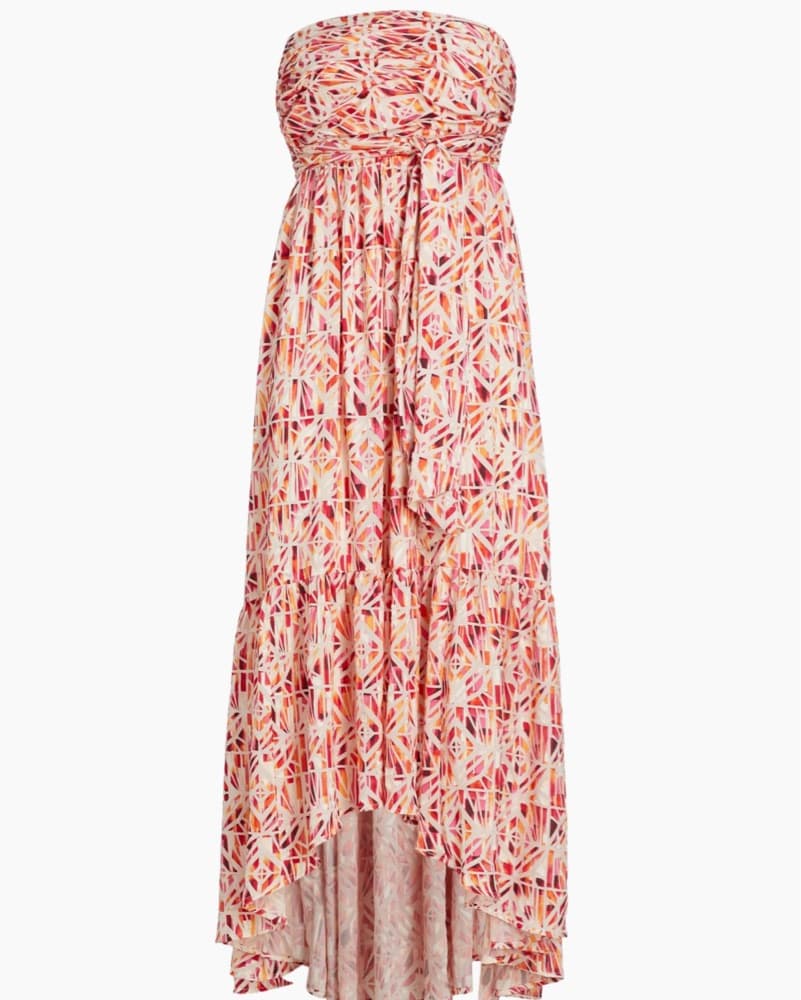 Ramy Brook Geometric Strapless Dress - Image 5