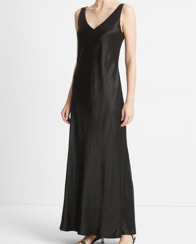 Vince Satin Dress - Small - Image 1