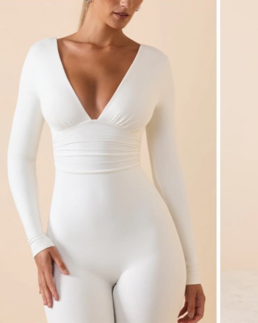Oh Polly White Jumpsuit - Image 5