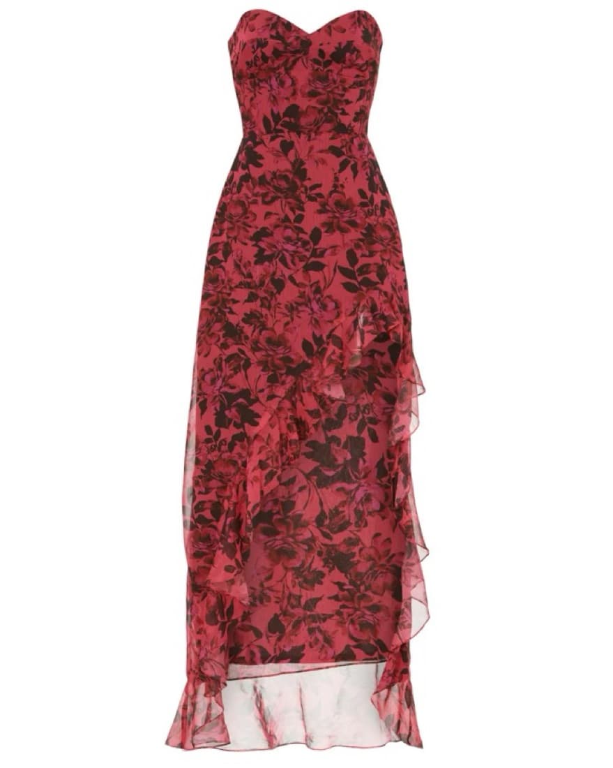 AMANDA UPRICHARD STRAPLESS DRESS - Image 3