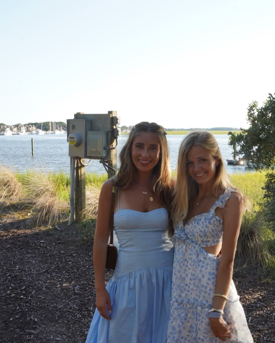 Blue Corset Dress - Image 5