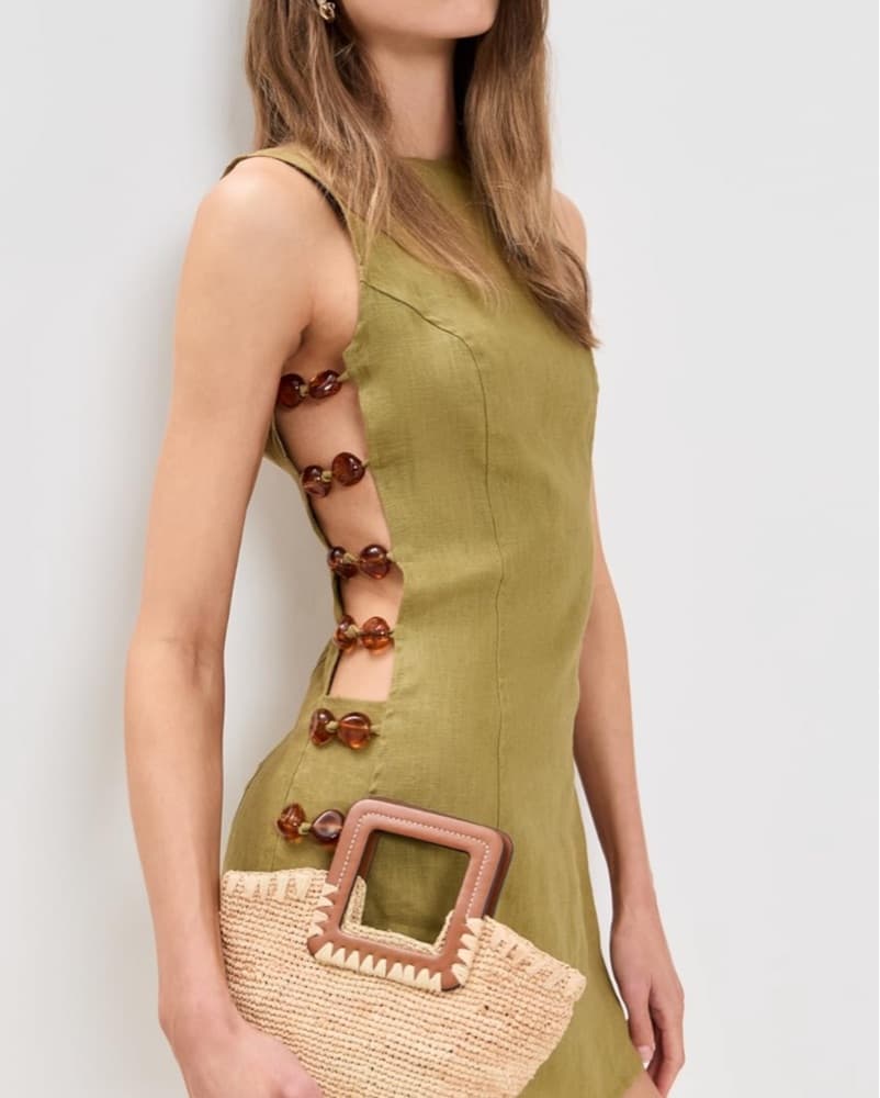 VRG GRL Tia Linen Dress - Image 1
