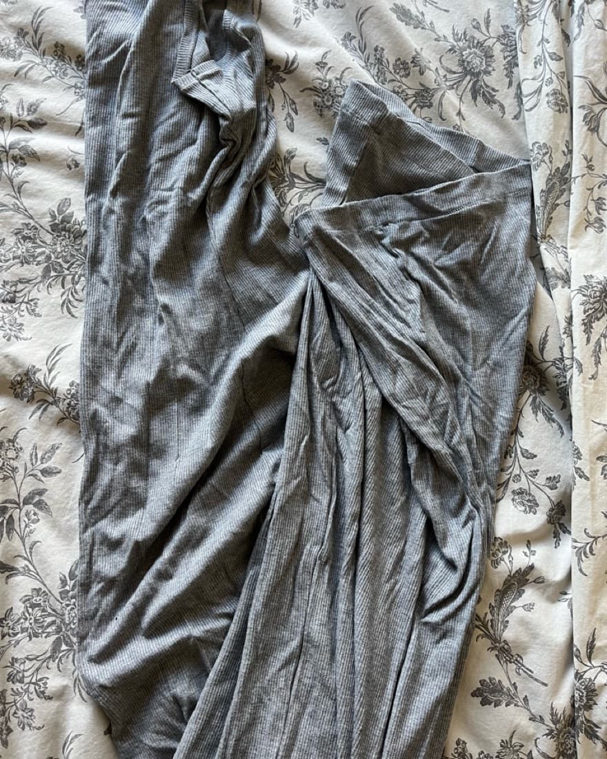 Skims Lounge Shimmer Racerback Dress - Image 6