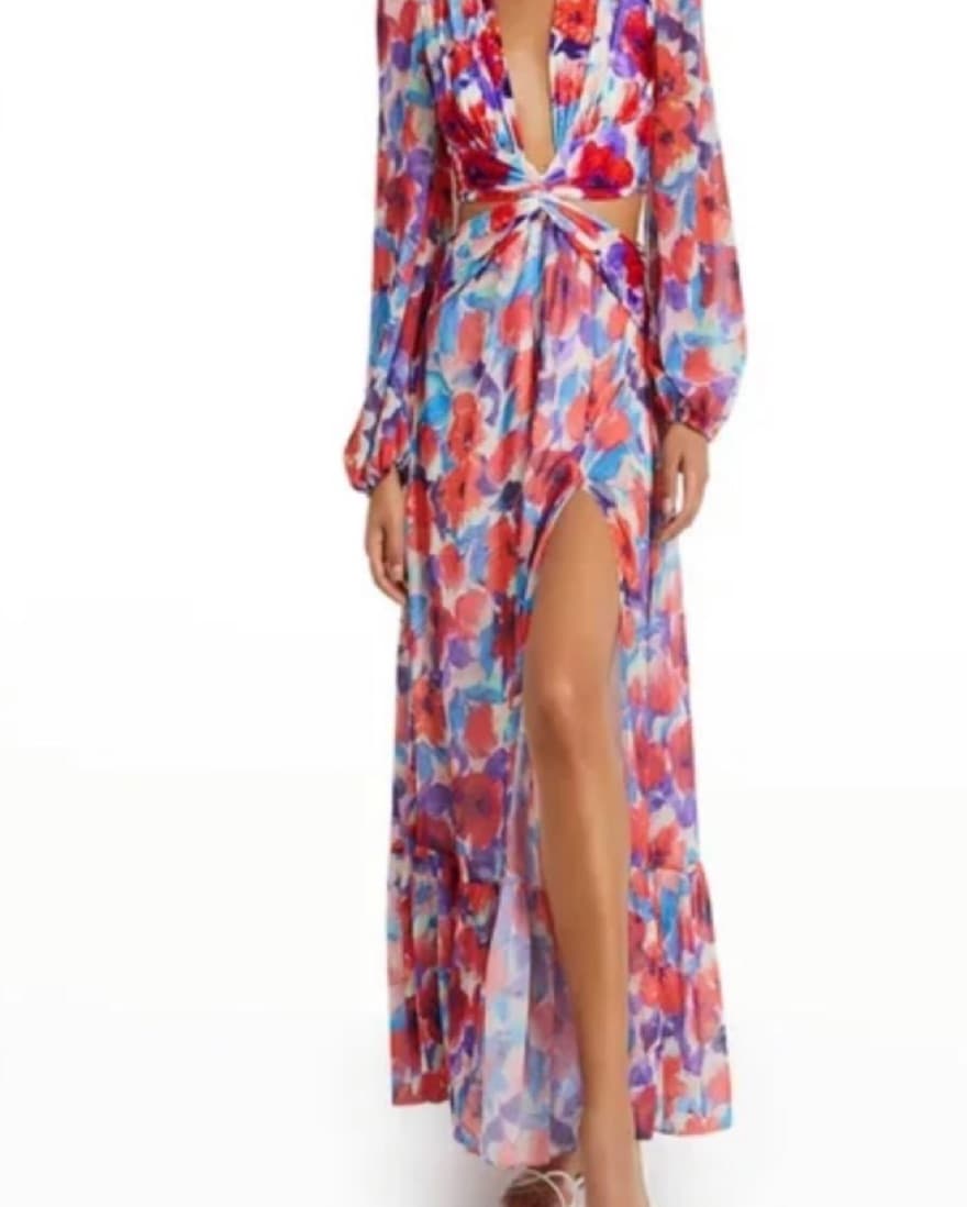 PatBo Plunge Maxi Dress - Image 2
