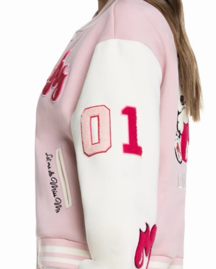 Brand New Miss Me Varsity Jacket - Image 4