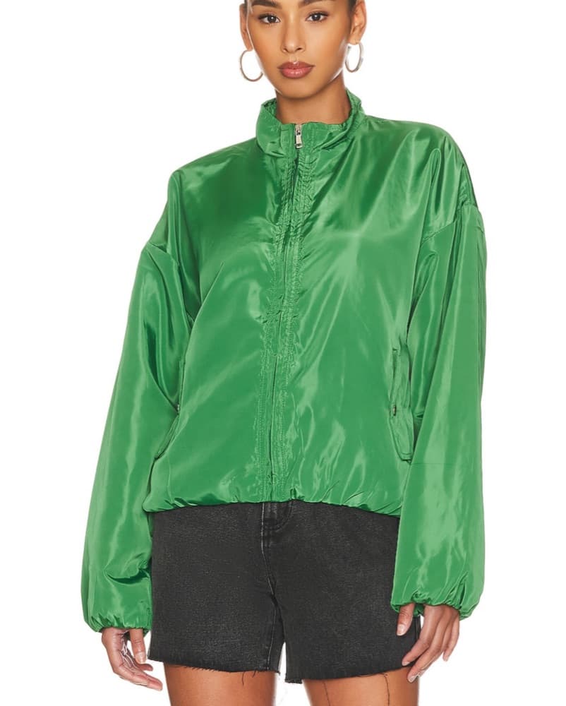 Superdown Akari Jacket in Green - Image 2