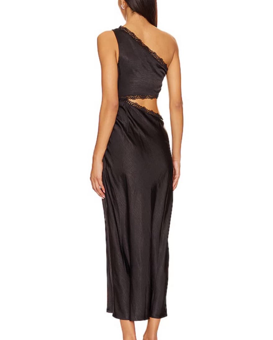 Alta Midi Dress in Black From Revolve  - Image 3