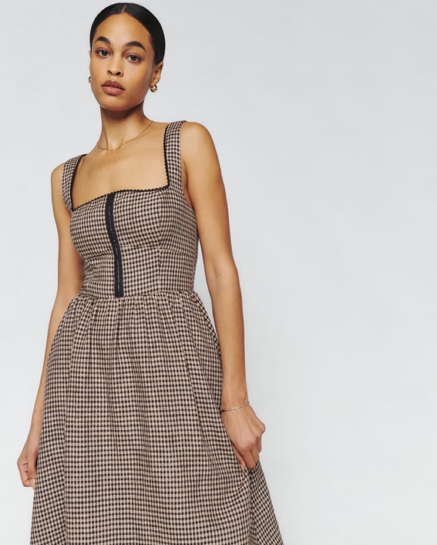 Tagliatelle Linen Dress - Image 5