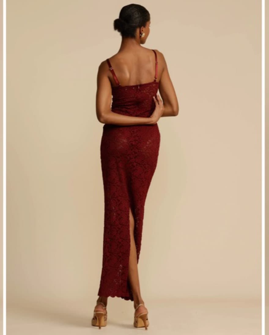 Arcina Ori Margot Dress Wine - Image 5
