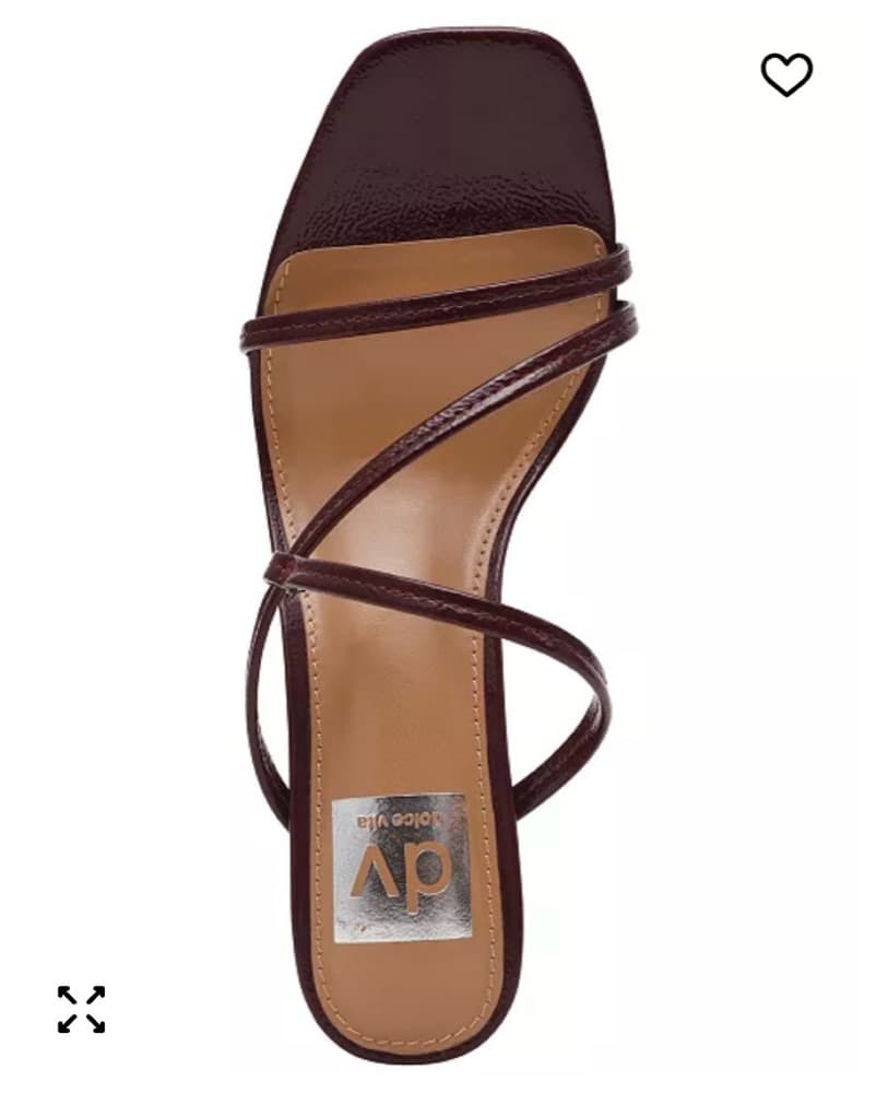 Dolce Vita Burgundy Heels  - Image 1