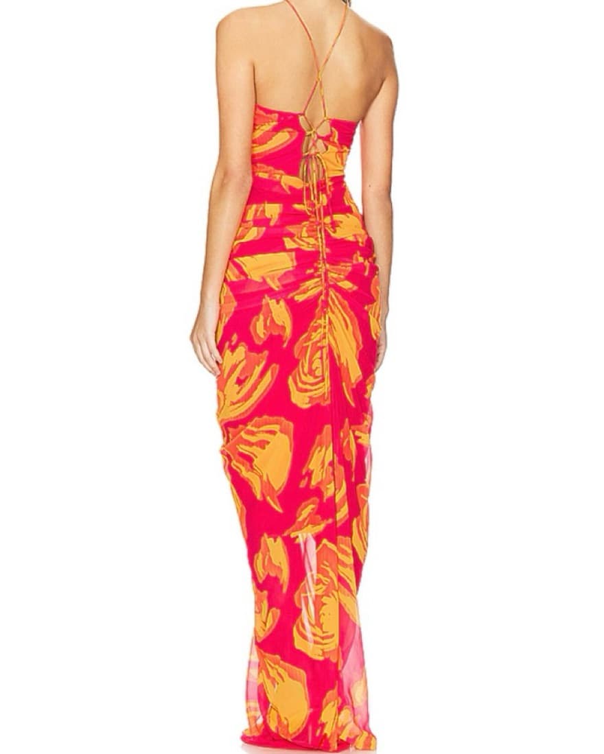 YAURA Neye Dress in Ileke Print US XS - Image 3