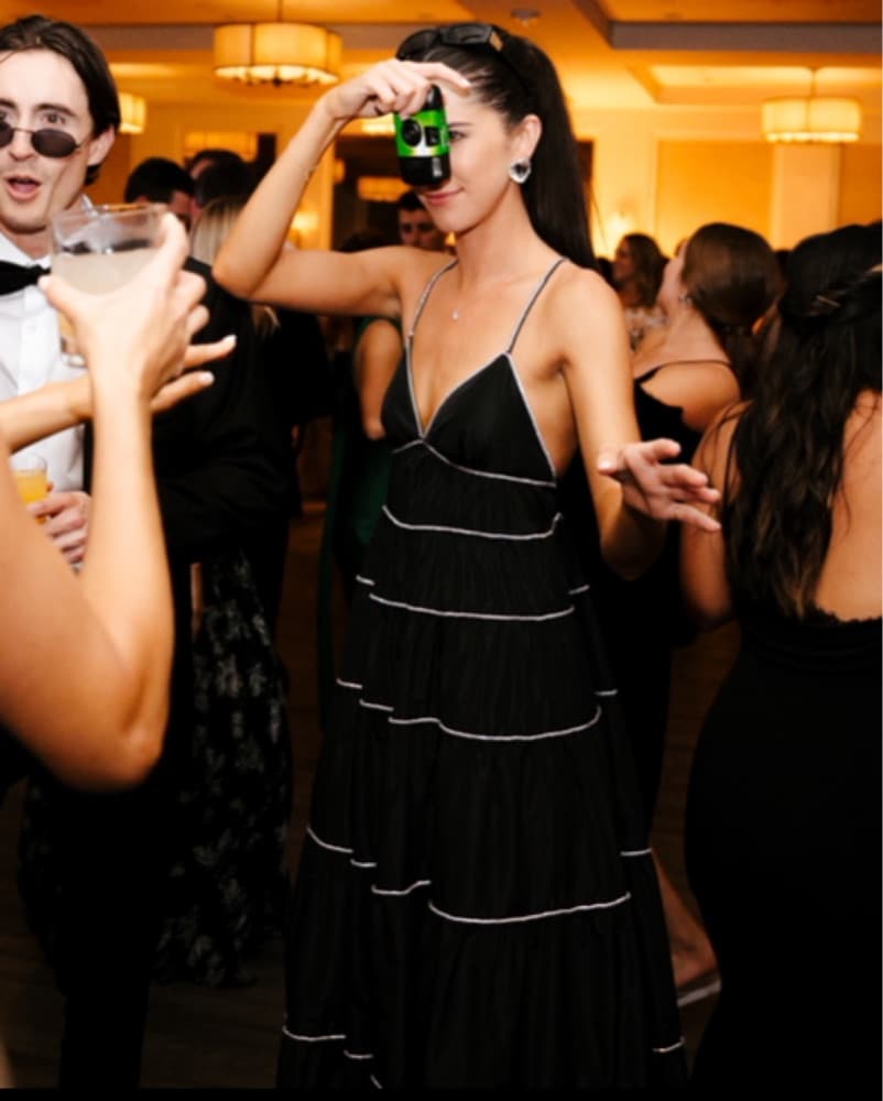 Staud Ripley Black Gown (rhinestones) - Image 1