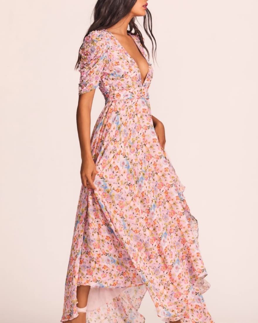LoveShackFancy Akira Maxi Dress - Image 3