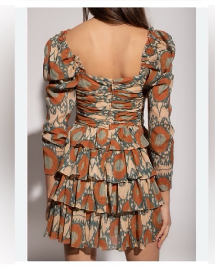 Ulla Johnson Naiya Long Sleeve Mini Dres - Image 3
