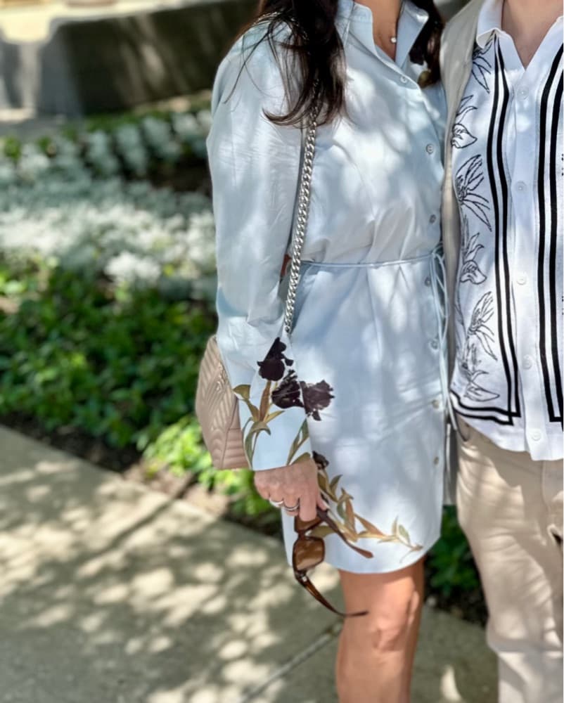 Vince Blue spring Dress - Image 1