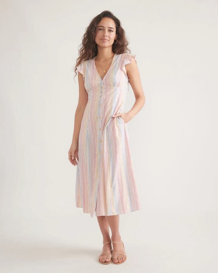 Marine Layer Rainbow Dress  - Image 1