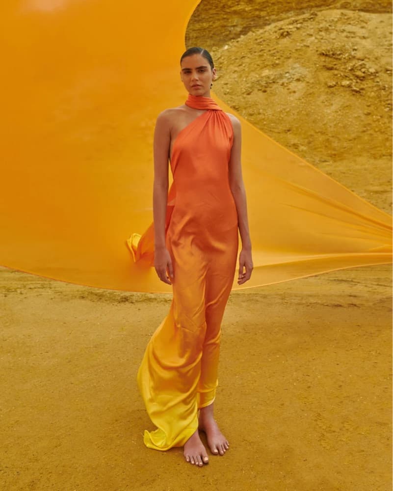 Baobob Ari Dress (in Orange Ombre)  - Image 2