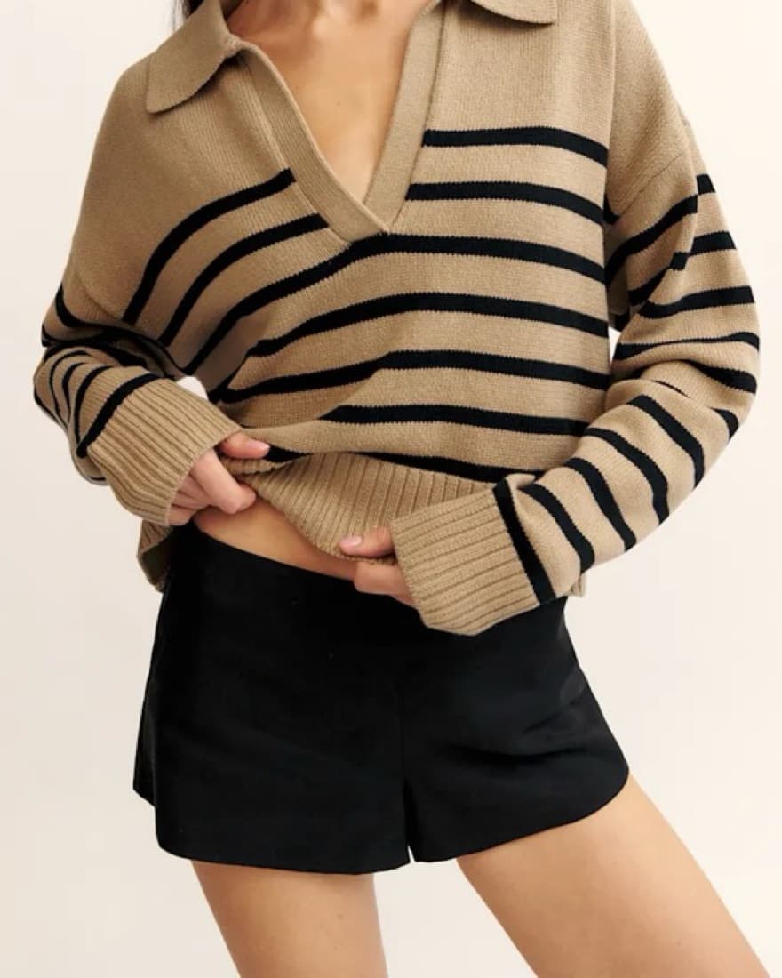 Black Mini Shorts - Image 3