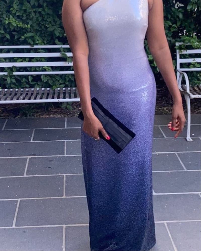 TIANA GOWN IN OMBRE SEQUINS - Image 4