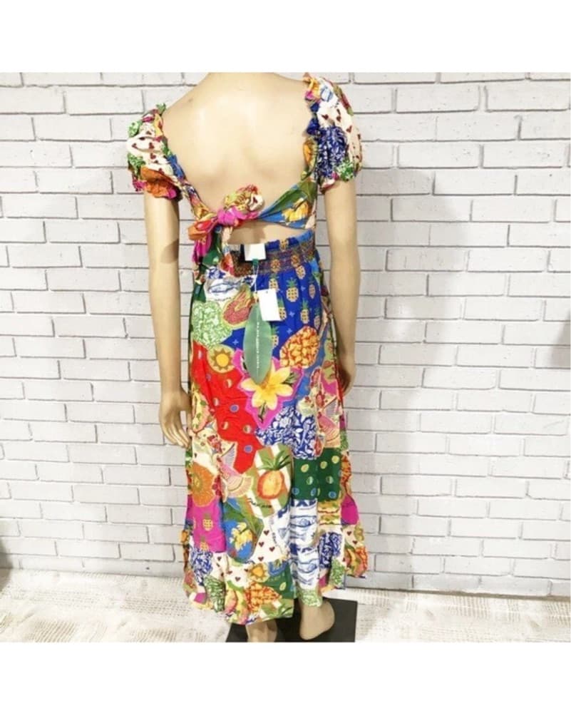 Farmrio Sunny Mix Dress - Image 2