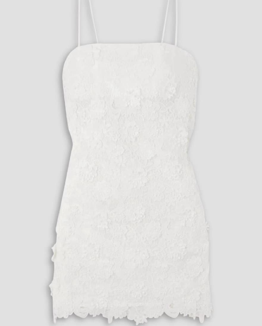Zimmerman Raie guipure lace mini dress - Image 2