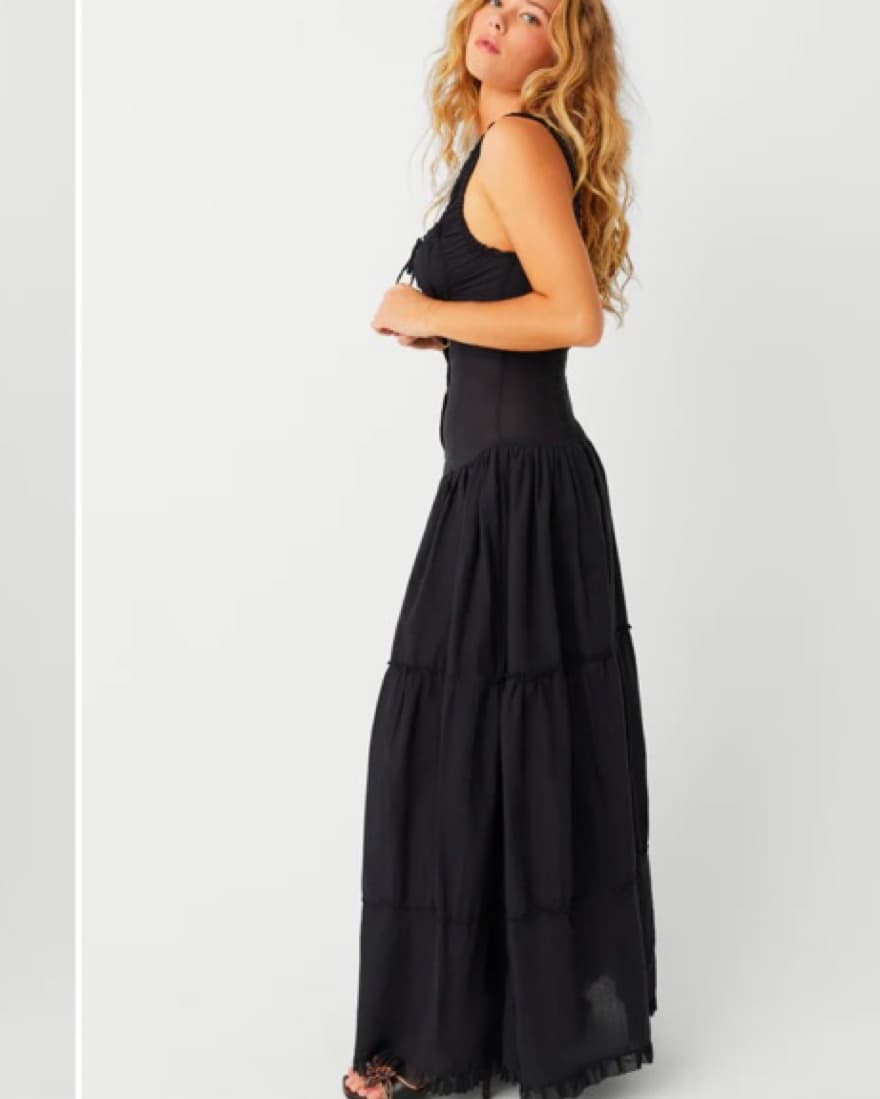 Christabelle Ruffle Maxi Dress - Image 2