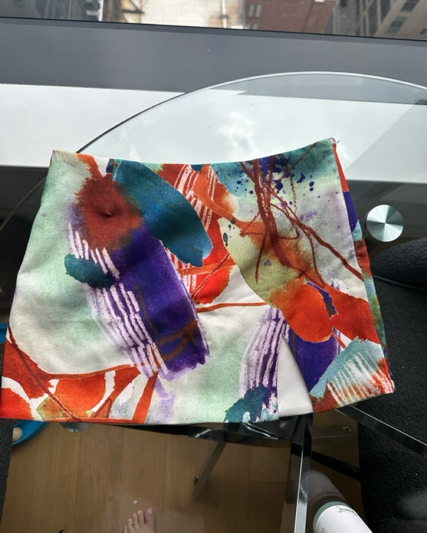 Multi Color Mini Skirt  - Image 5