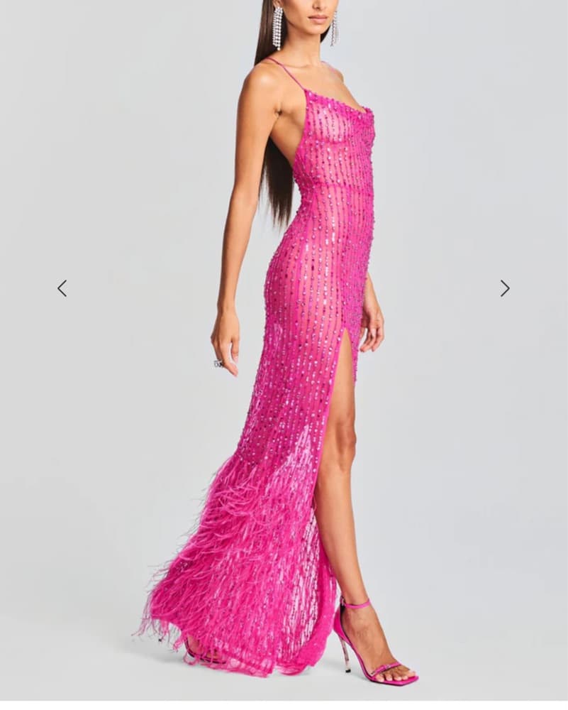 Retrofete Captivating Sequin Gown - Image 3