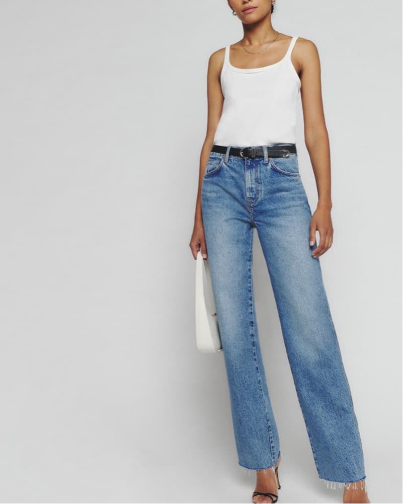 Reformation Val Straight Jeans - Image 1