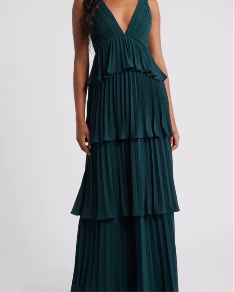 Tiered Gown Pleated - Image 1